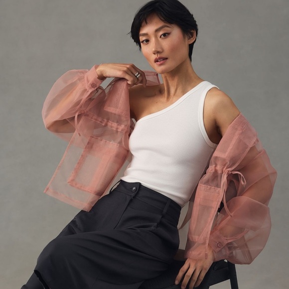 Pilcro Tops - NWT Pilcro Ribbed One Shoulder Top